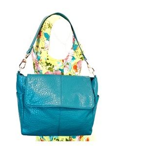 Jewell by Thirty One Shoulder Bag Teal Blue Green